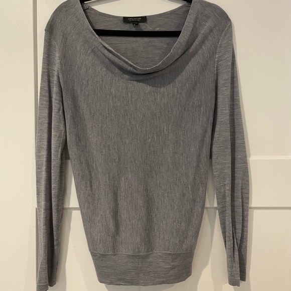 Ann Taylor Gray Sweater - Picture 1 of 2